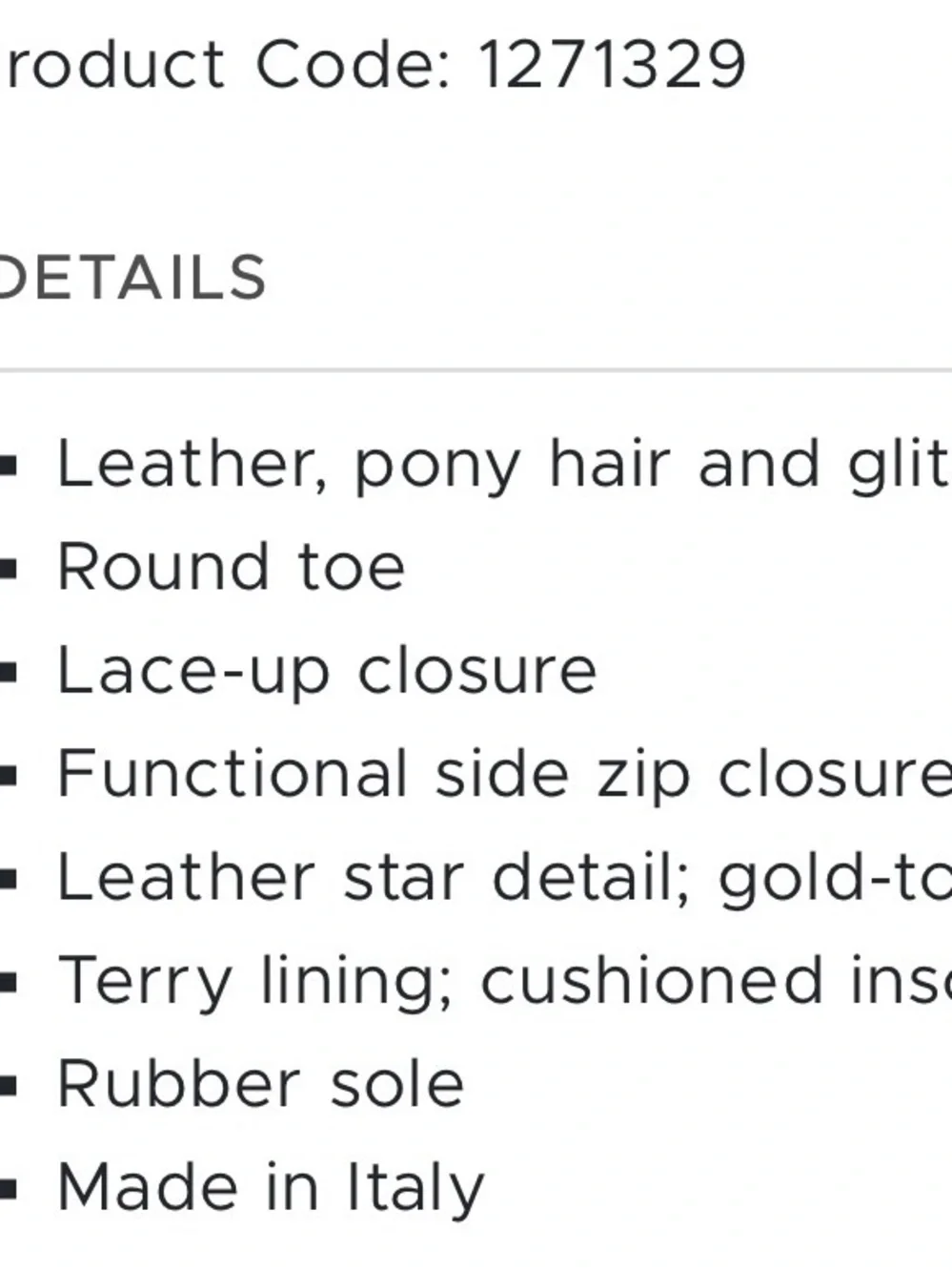 Golden Goose blue pony hair w pink star and glitter leather slides Sneakers 35 - Picture 5 of 5